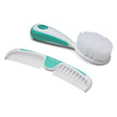 Easy Grip Brush & Comb Set - White