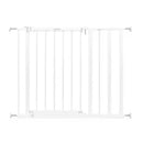 Extra Wide Walk-Thru Safety Baby Gate - White
