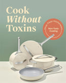 Non-Toxic Ceramic Non-Stick Cookware 7-Piece Set