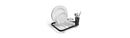 Freestanding In-Sink Dish Rack - Black