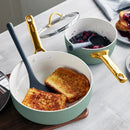 Reserve Ceramic 5-piece Cookware Set - Green