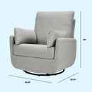 Juno Swivel Glider - Frost Gray