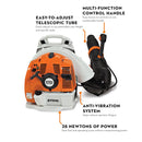 Stihl BR 450 Leaf Blower Backpack Tube Throttle Low-Emission 63.3cc Engine 4244-011-1634