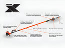 ECHO PPT-2620H Pruner w/ Telescoping Shaft 25.4cc Engine