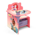 Chair Desk with Storage Bin - Pink
