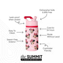 Summit Water Bottle with Straw Lid - Pink
