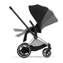 E-Priam 2 Smart Stroller - Chrome/Black