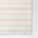 84" x 60" Warm Striped Tablecloth