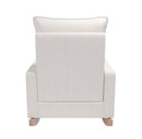 Zayne Rocking Chair - Ivory