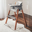 Convertible Baby High Chair - Grey