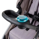 Child Snack Tray with Removable Cup - Black