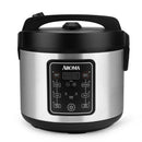 20-Cup Digital Multicooker and Rice Cooker - Stainless Steel