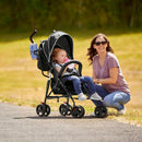 Vista Moonwalk Stroller Lightweight Infant Stroller - Black