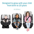 Pria All-in-One Convertible Car Seat - Blackened Pearl