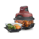 3-in-1 Portable Air Fryer - Red