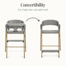 Evolur Nimbus Highchair - Dark Grey
