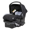 EZ-Lift 35 Plus Ergonomic Lightweight Rear Facing Infant Car Seat with Multi Position Base and Cozy Cover - Stormy Gray/Black