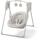 Slim Spaces Compact Baby Swing Indoor Infant