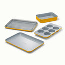 Mini Bakeware Set With Storage - Marigold