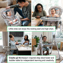 Proper Positioner Create Up Multi-Mode Folding High Chair - Soulful Skies