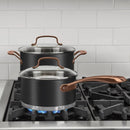 8-Piece Classic Matte Stainless Steel Cookware Set