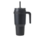40oz Vacuum Insulated Stainless Steel Straw Tumbler - Black