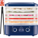 Food Dehydrator Machine - 6 Stackable BPA-Free Trays