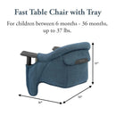 Fast Table Chair - Slate Blue Melange