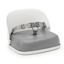 Booster Seat With Straps - Gray