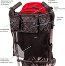 Stroller Caddy Organizer with Cup Holder - Mickey Black