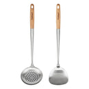Set of 2 Wok Tools (Turner, Skimmer)