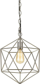 Bellini One-Light Chandelier in Brushed Nickel