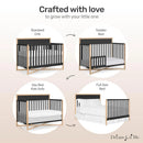 Owen 5-in-1 Convertible Crib - Matte Black