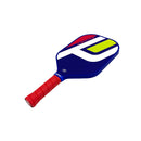 Recreational Pickleball Paddle - Retro Red/Green/Blue