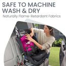 Poplar Convertible Car Seat - Magenta Onyx