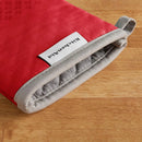 Oven Mitts Set - Fire Red