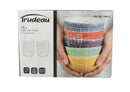 Porcelain 4.5 Inch Bowl Variety Set - 10 Count