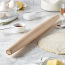 22-Inch Tapered Maple Wood French Rolling Pin