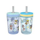 2-Pack 15 fl oz Water Bottles - Blue