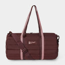 Quilted Duffel - Dark Medium Ruby