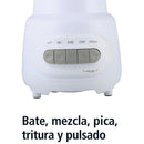 5 Speed Glass Blender - White