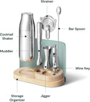 9pc Bar Set with Storage - Mist