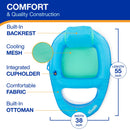 Recliner Pool Float Swim Lounger - Blue