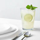 Glass Stackable Tall Tumblers Set of 6