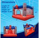 Spider-Man Bounce House with Built-in Air Pump