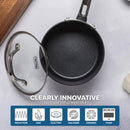 12 Piece Hard Anodized Ceramic Cookware Set - Black