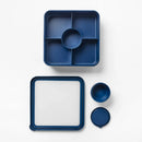 Large Snack Bento Food Storage Container - Navy Blue