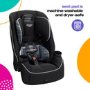 Easy Elite Slim All-in-One Convertible Car Seat - Black