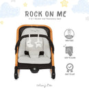 Rock With Me 2-in-1 Baby Rocker - Black & Grey