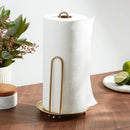 Metal Wire Paper Towel Holder - Gold